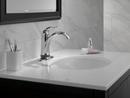 Delta Faucet Chrome Single Handle Centerset Bathroom Sink Faucet 