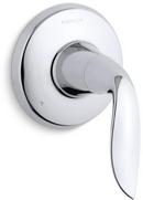 KOHLER Polished Chrome Single Lever Handle Transfer Valve Trim 