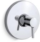 Single Lever Handle Valve Trim Only in Polished Chrome