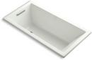 KOHLER Dune 60 x 30 in. Soaker Drop-In Bathtub with End Drain 