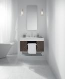 KOHLER Satin Anodized Aluminum 35-3/8 in. Surface Mount and Recessed Mount Medicine Cabinet 