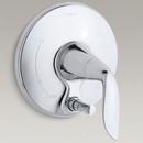 Tub and Shower Diverter Valve with Single Lever Handle in Vibrant Brushed Nickel