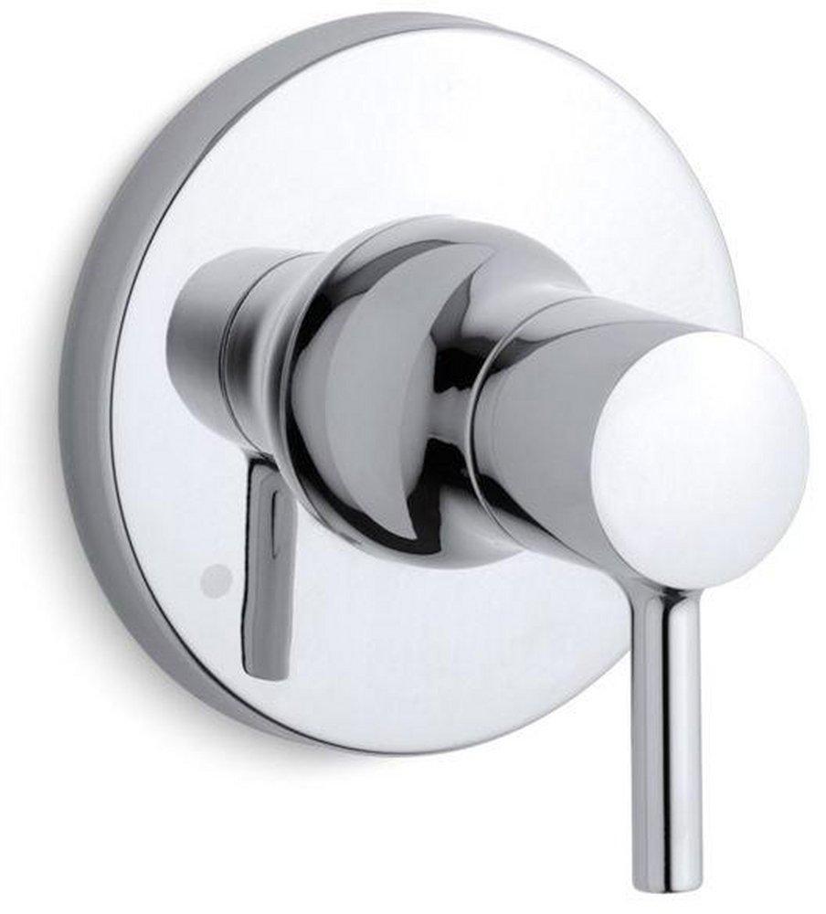 KOHLER Polished Chrome Single Lever Handle Transfer Valve Trim Only 