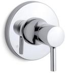 Single Handle Diverter Valve Trim in Polished Chrome