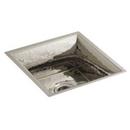 Kallista Polished Distressed 18 x 18 in. Built-in Stainless Steel Bar Sink 