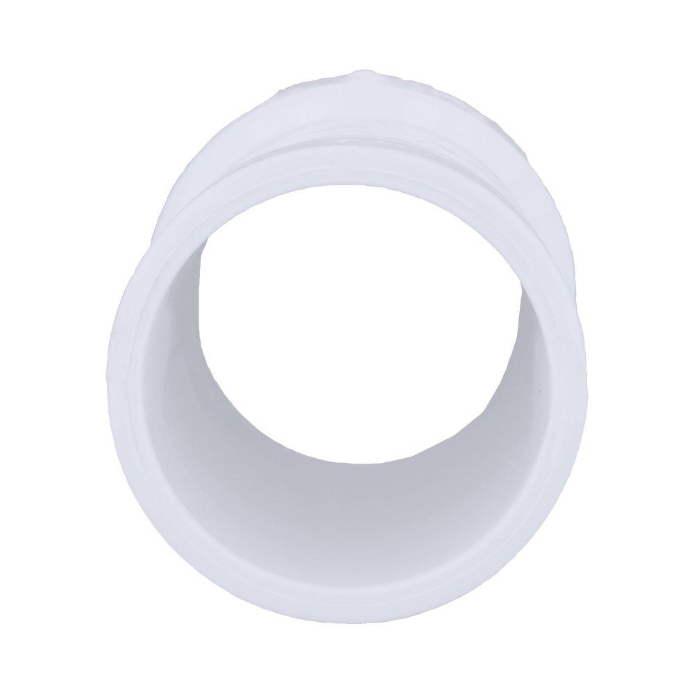 Black ABS DWV Flush Cleanout Tee 