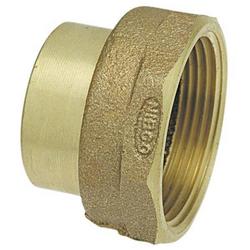 3 in. Fitting x FNPT Cast Copper and Bronze DWV Adapter