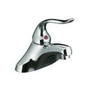 Centerset Lavatory Faucet with Lever Handle and Ground Joints in Polished Chrome