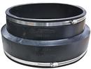 Fernco Clamp Plastic Coupling with Stainless Steel Band 