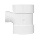 White PVC DWV Sanitary Tee 