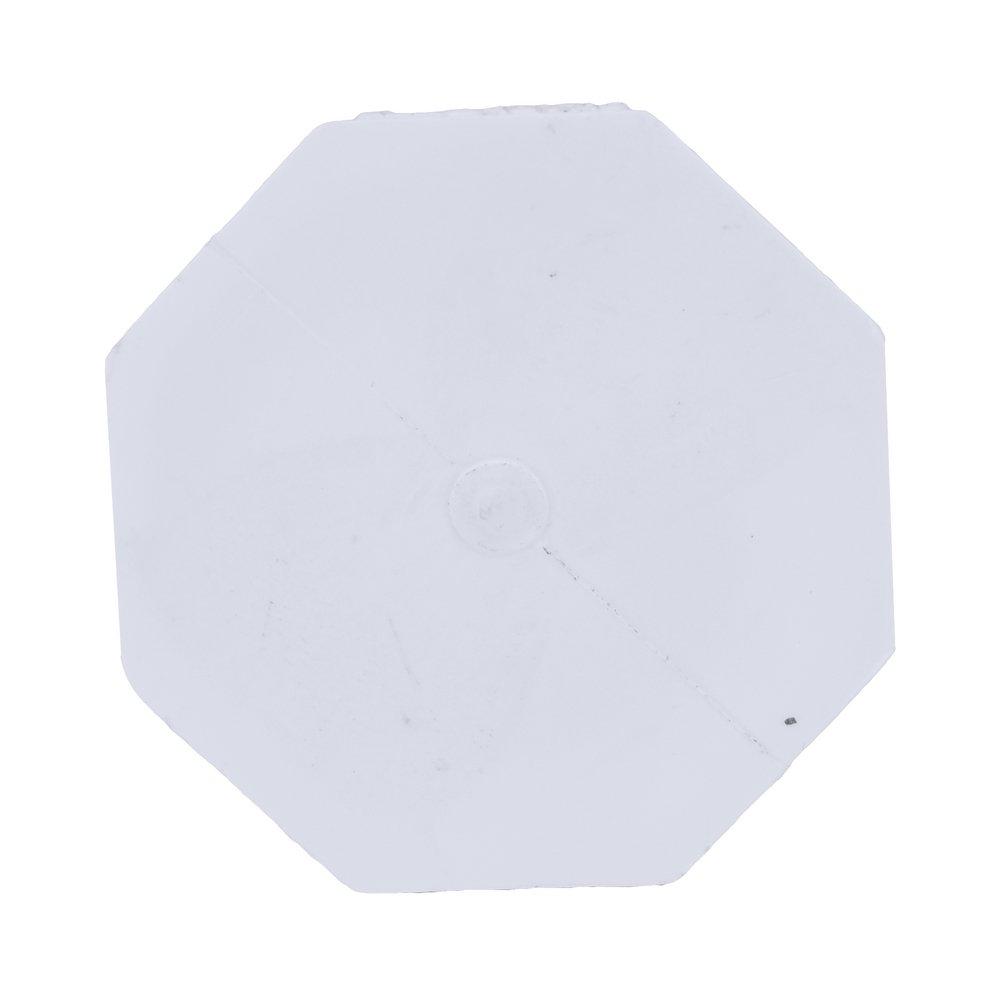 White PVC Schedule 40 MPT Plug 