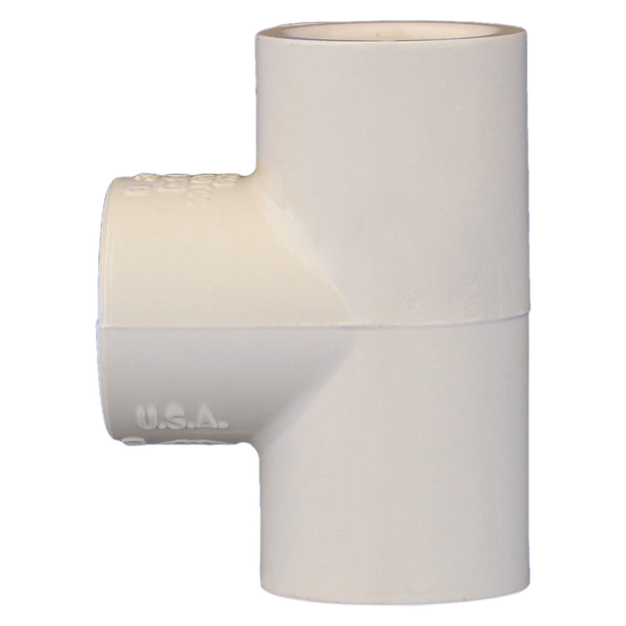 Cream Socket Weld CPVC Tee 