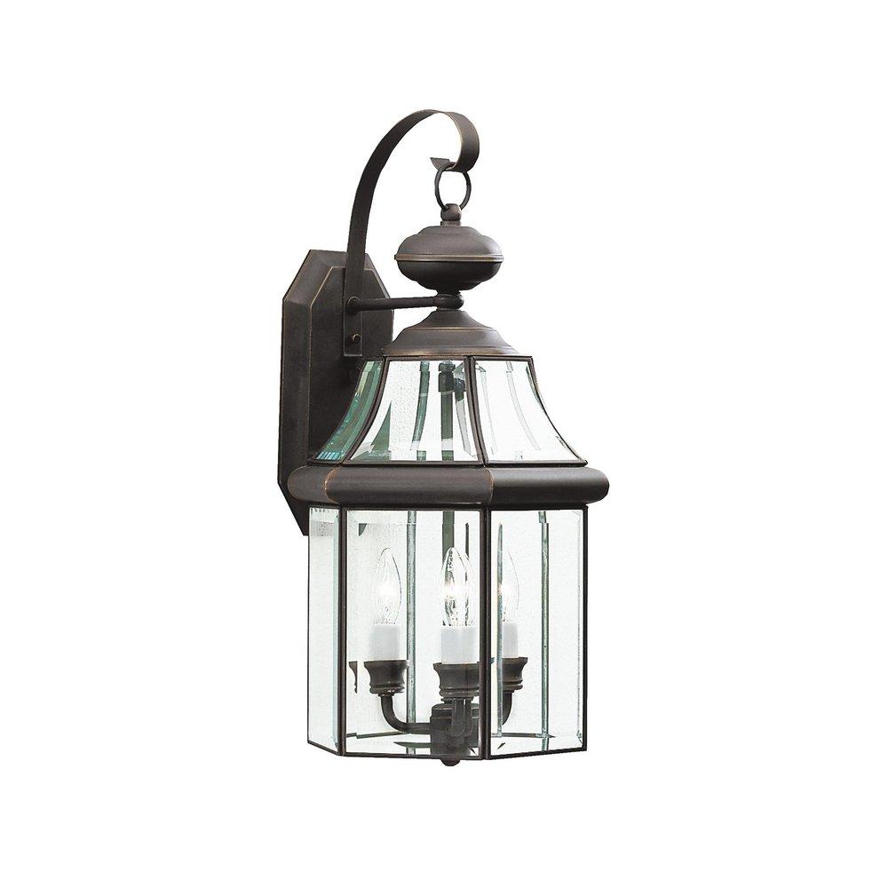 Kichler Lighting Olde Bronze 9-1/2 in. 60W 1-Light Candelabra Lantern 