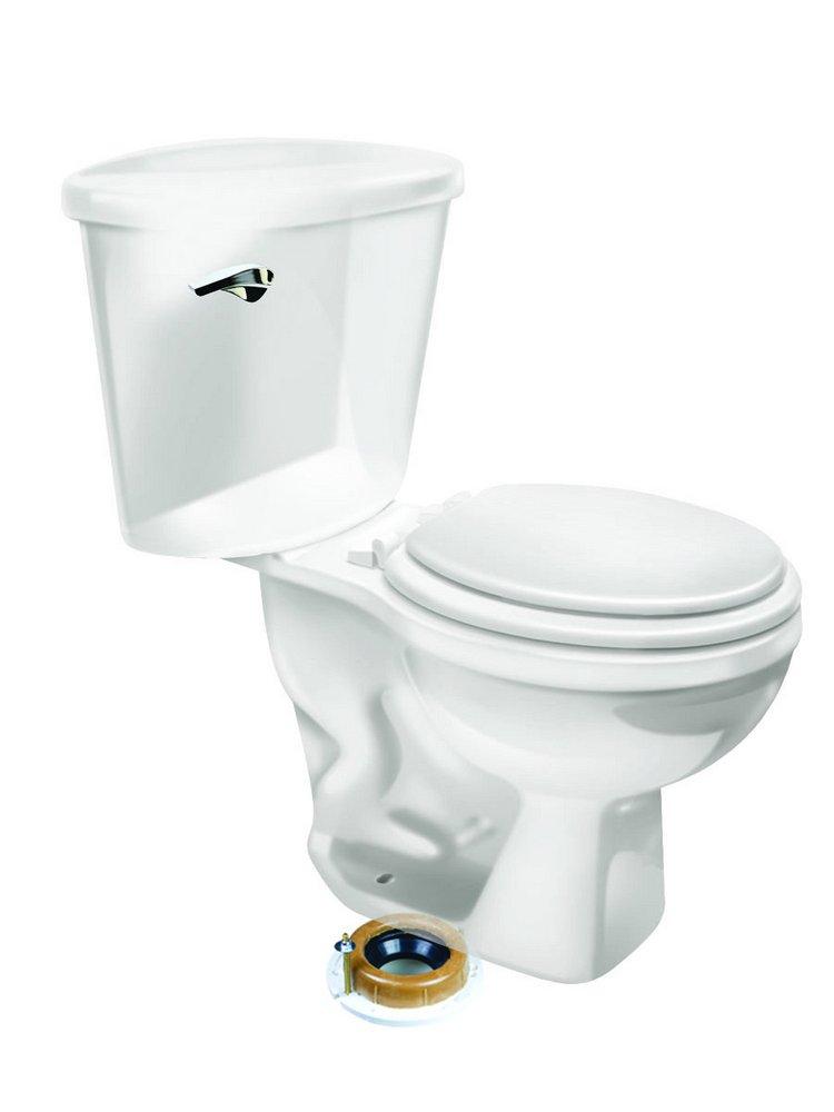 Fluidmaster Reinforced Flanged Wax Seal & Bolts 