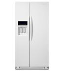 35-7/16 in. 13 cu. ft. Side-by-Side Refrigerator in White