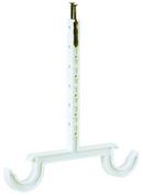 Sioux Chief White Zinc Plastic Hanger 