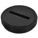 AB & A&trade; Black MIPT Plastic Countersunk Plug 