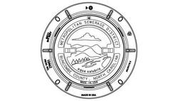 36 x 4 in. Sewer Ring & Cover