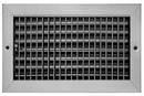 10 x 10 in. Commercial Ceiling & Sidewall Register in White Steel