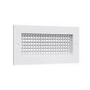 PROSELECT&reg; White 6 in. Residential Ceiling & Sidewall Register in White 1-way Steel 