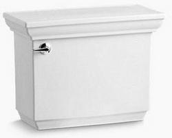 1.6 gpf Toilet Tank in White