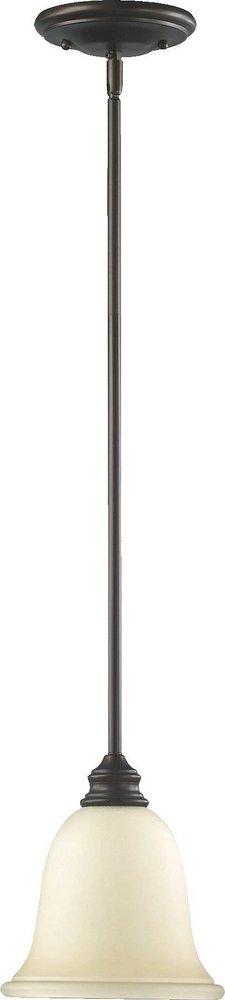 Quorum International Oiled Bronze 100W 1-Light Pendant 