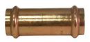 1 in. Copper Press Extended Length Coupling (Less Stop)