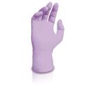 Size L 2.8 mil Rubber Ambidextrous and Exam Disposable Gloves in Lavender