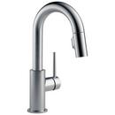 Single Handle Pull Down Bar Faucet in Arctic Stainless