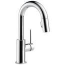 Single Handle Pull Down Bar Faucet in Chrome