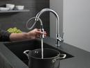 Delta Faucet Arctic Stainless Single Handle Pull Down Kitchen Faucet 