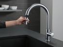 Delta Faucet Arctic Stainless Single Handle Pull Down Kitchen Faucet 