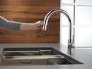 Delta Faucet Chrome Single Handle Pull Down Kitchen Faucet 