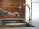 Delta Faucet Chrome Single Handle Pull Down Kitchen Faucet 