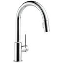 Single Handle Pull Down Kitchen Faucet in Chrome