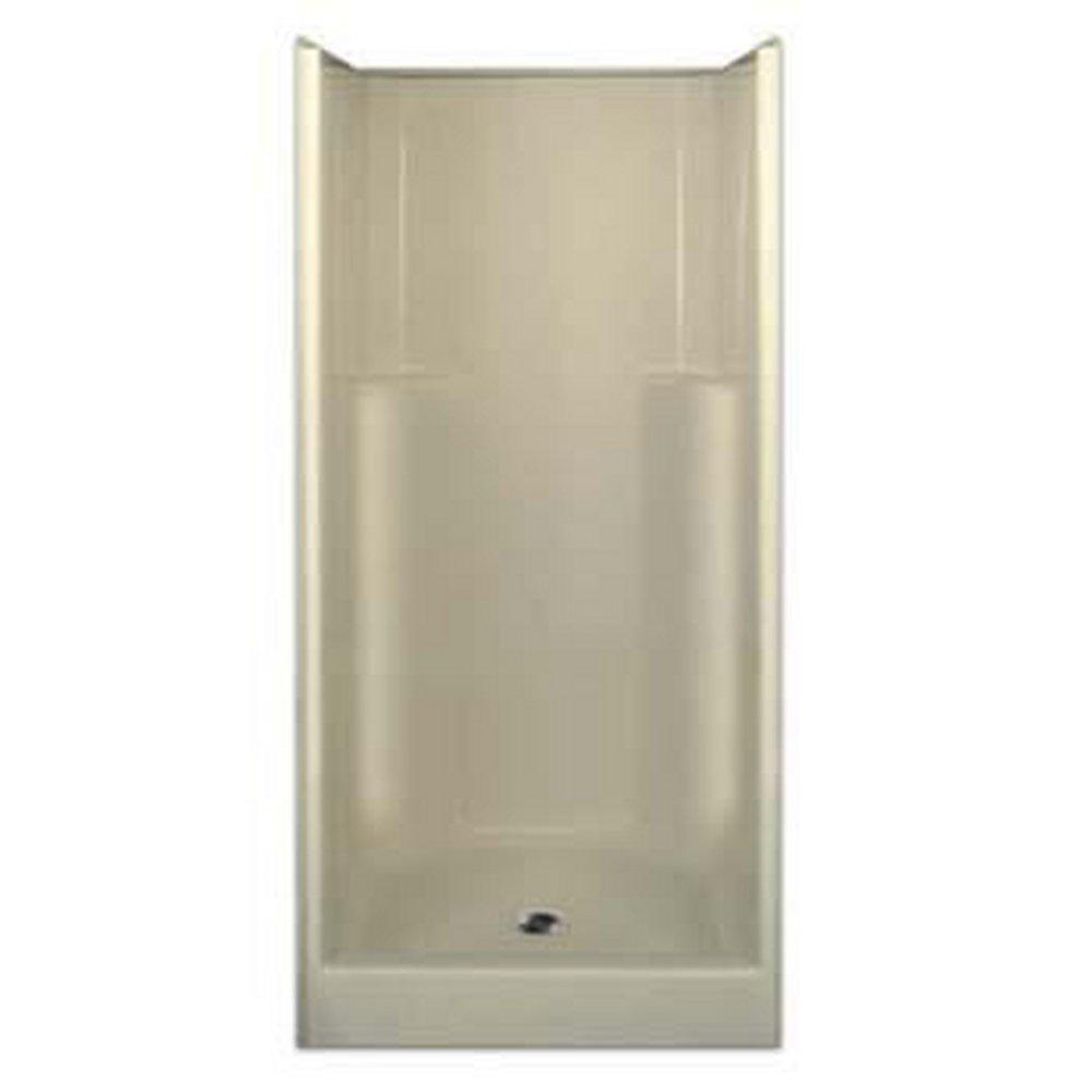 Aquarius Industries White 36 x 36 x 78-3/4 in. Alcove Shower Unit 