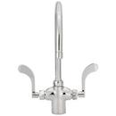 2.2 gpm Laboratory Faucet with Double Wristblade Handle in Polished Chrome