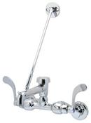 Zurn Polished Chrome Double Wristblade Handle Service Sink Faucet 