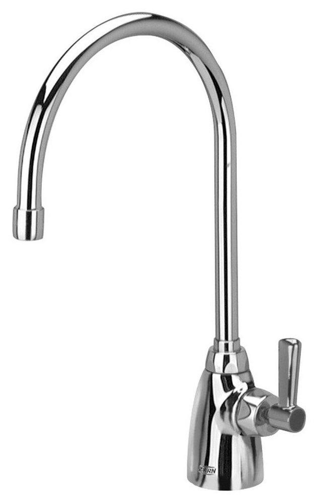 Zurn Polished Chrome Deckmount Laboratory Faucet with Single Lever Handle 