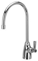 Deckmount Laboratory Faucet with Single Lever Handle in Polished Chrome