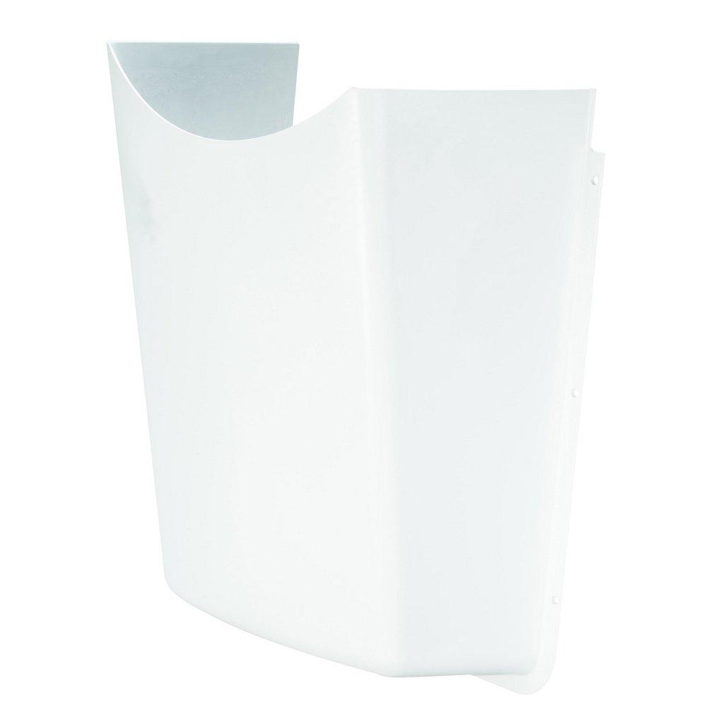 Truebro&reg; China White Lavatory Shield for True Bro 