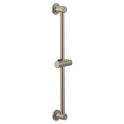 24 in. Shower Rail in Brushed Nickel