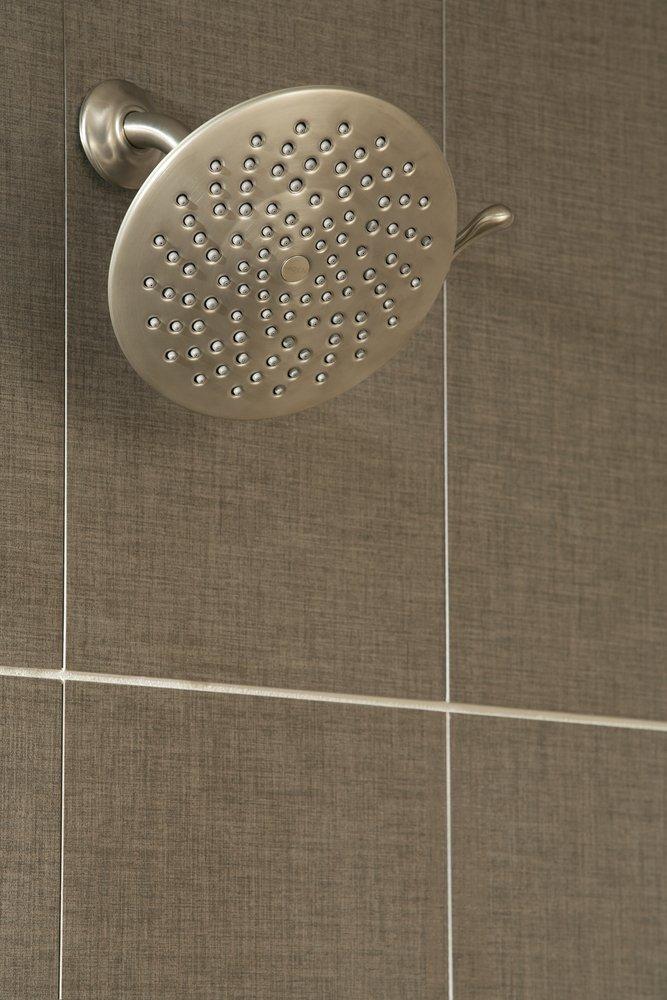 Moen Brushed Nickel Dual Function Full Spray and Concentrated Showerhead 