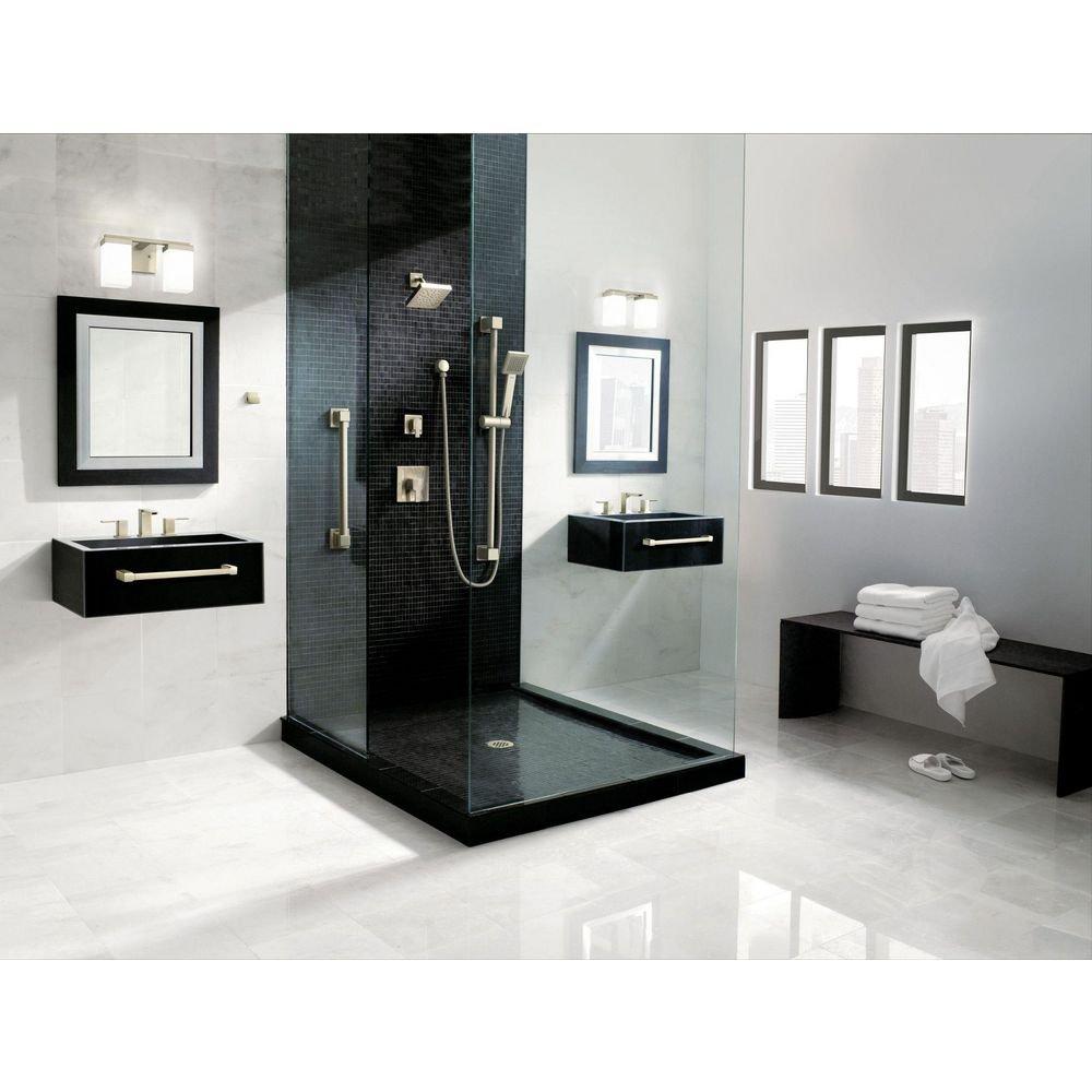 Moen Brushed Nickel One Handle Single Function Bathtub & Shower Faucet (Trim Only) 
