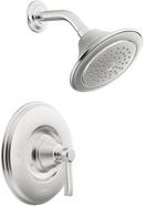 Single Lever Handle IPS Perforated Lever Shower Trim in Polished Chrome