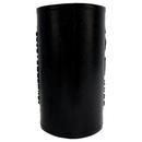 Black No Hub Cast Iron Sanitary Tee 