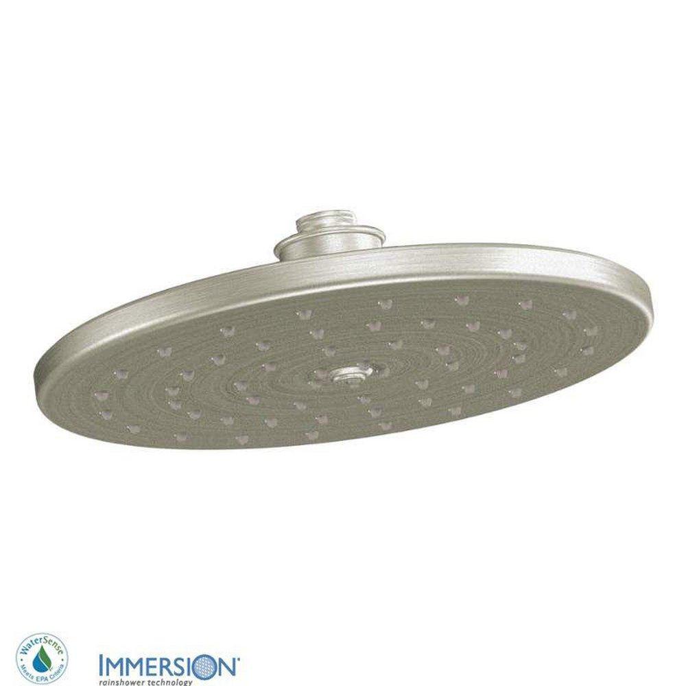 Moen Brushed Nickel Single Function Full Showerhead 