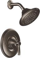 Single Lever Handle IPS Perforated Lever Shower Trim in Oil Rubbed Bronze