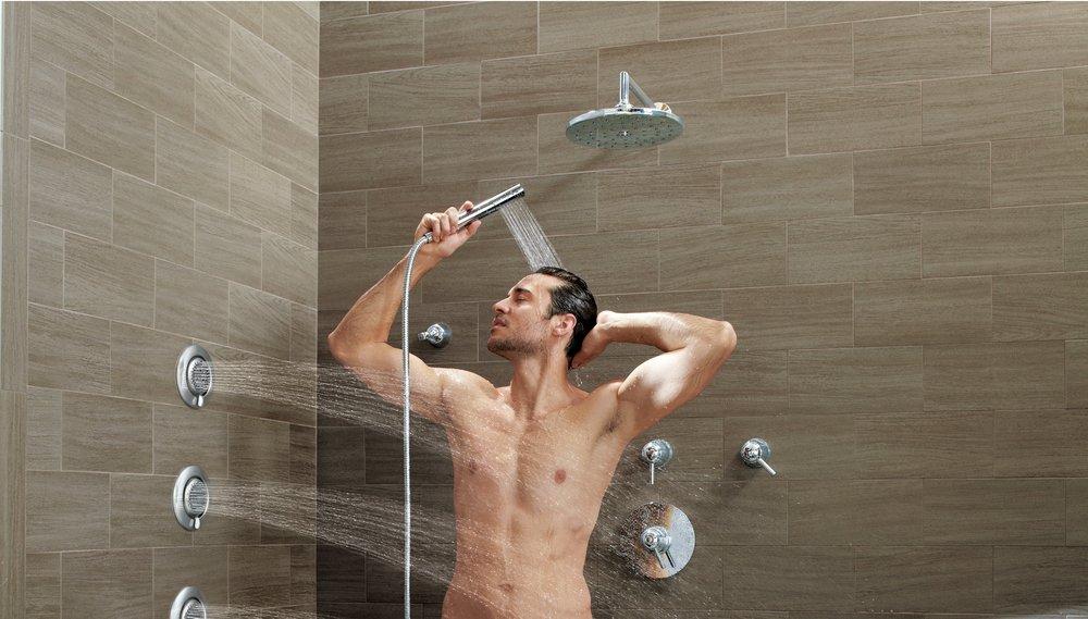 Moen Polished Chrome Single Function Full Showerhead 