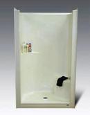 Warm Rain White 48 x 36 x 79 in. Alcove Shower Unit 